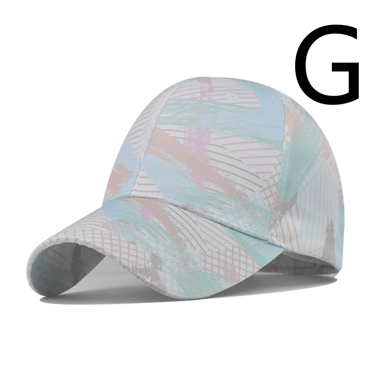 Tie-Dyed Cotton Men'S and Women'S Baseball Caps - MRSLM