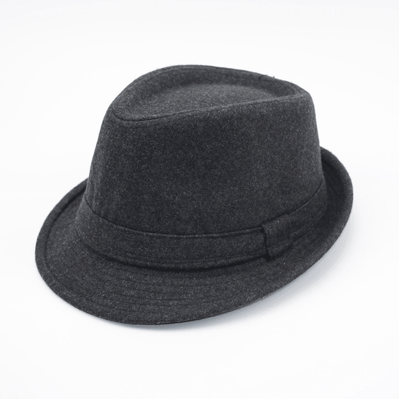 British Fashion Men Woolen Top Hat - MRSLM