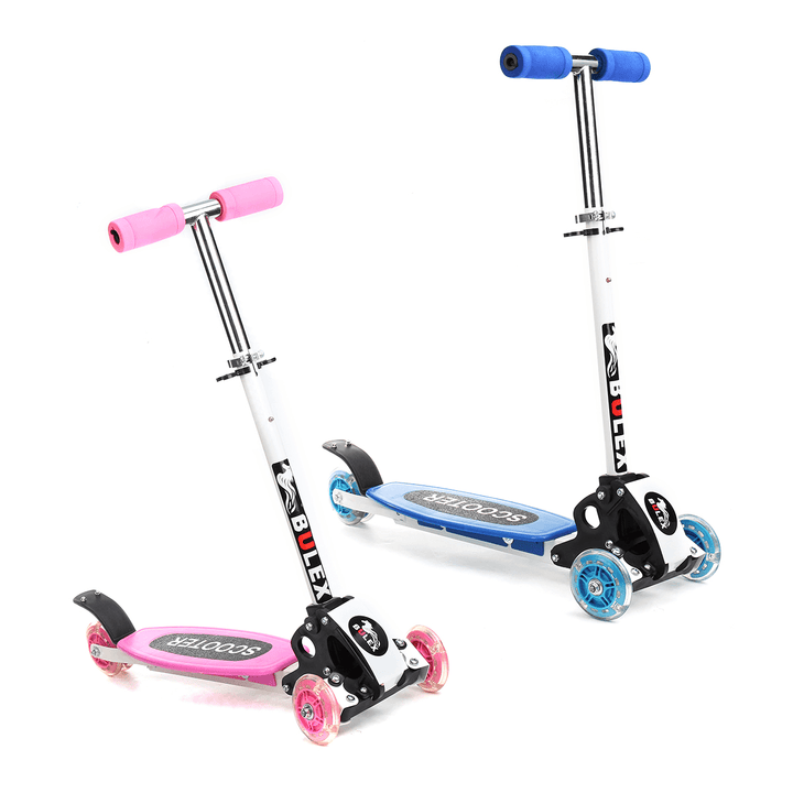 3 Wheels 15Km/H Foldable Aluminum Alloy PU Wheel Anti-Skidding Kick Scooter for Kids - MRSLM