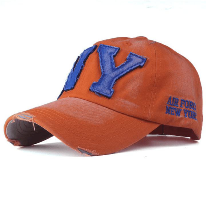 Fashion Pure Cotton Washed Baseball Cap - MRSLM