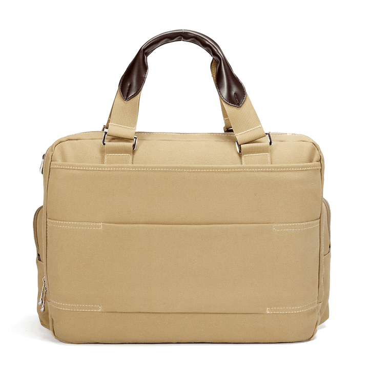 Canvas Business Casual Travel Laptop Bag Handbag - MRSLM