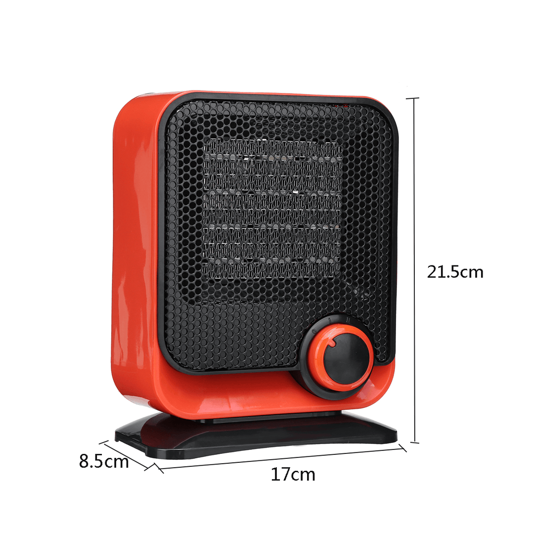 220V 1500W Electric Fan Heater Low-Noise Adjustable Temperature Controller 3 Color to Choose - MRSLM