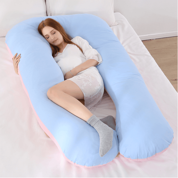 Gravida Pillow Belly Contoured Body U Shape Comfort Cuddler Oversize - MRSLM