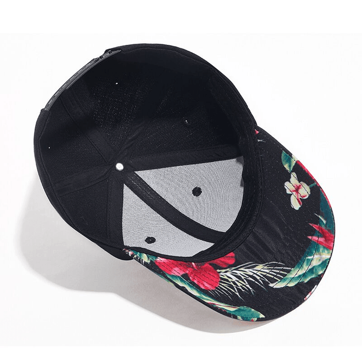 Unisex Outdoor Flower Duck Tongue Casual Hat - MRSLM