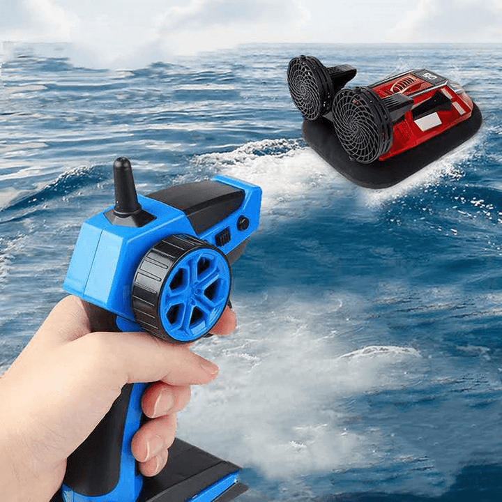 Remote Control Ship Amphibious Simulation High Speed Speedboat - MRSLM