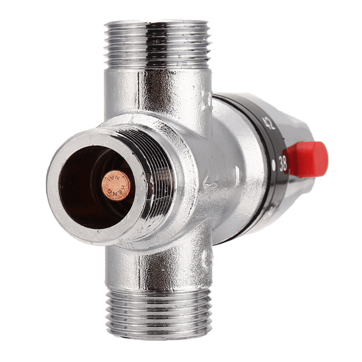 Pipe Thermostatic Valve Water Mixing Valve Solar Temperature Control Valve Water Heater Leading Pipe - MRSLM