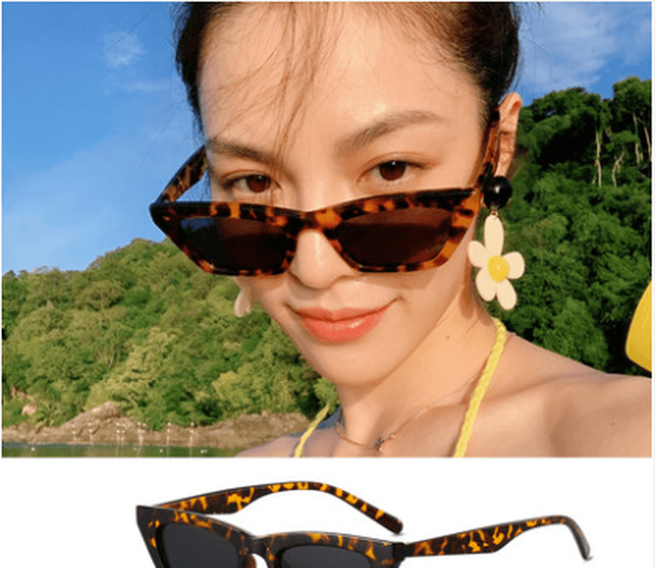 Net Red Concave Sunglasses - MRSLM