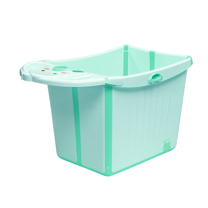 Kids Large Foldable Anti-Slip Bath Tub Baby Long-Term Temperature Locking Bucket - MRSLM