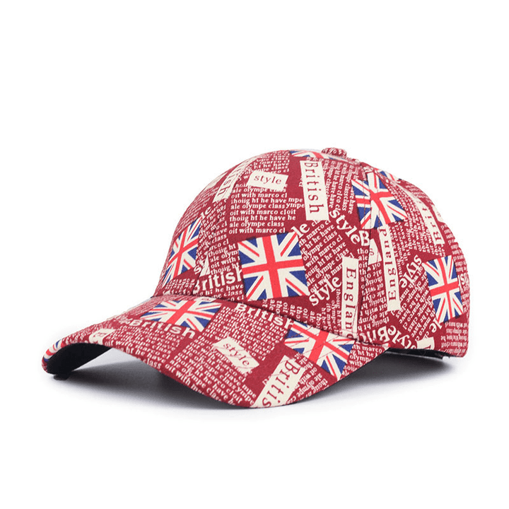 Alphabet Baseball Cap British Style Foreigner Casual - MRSLM