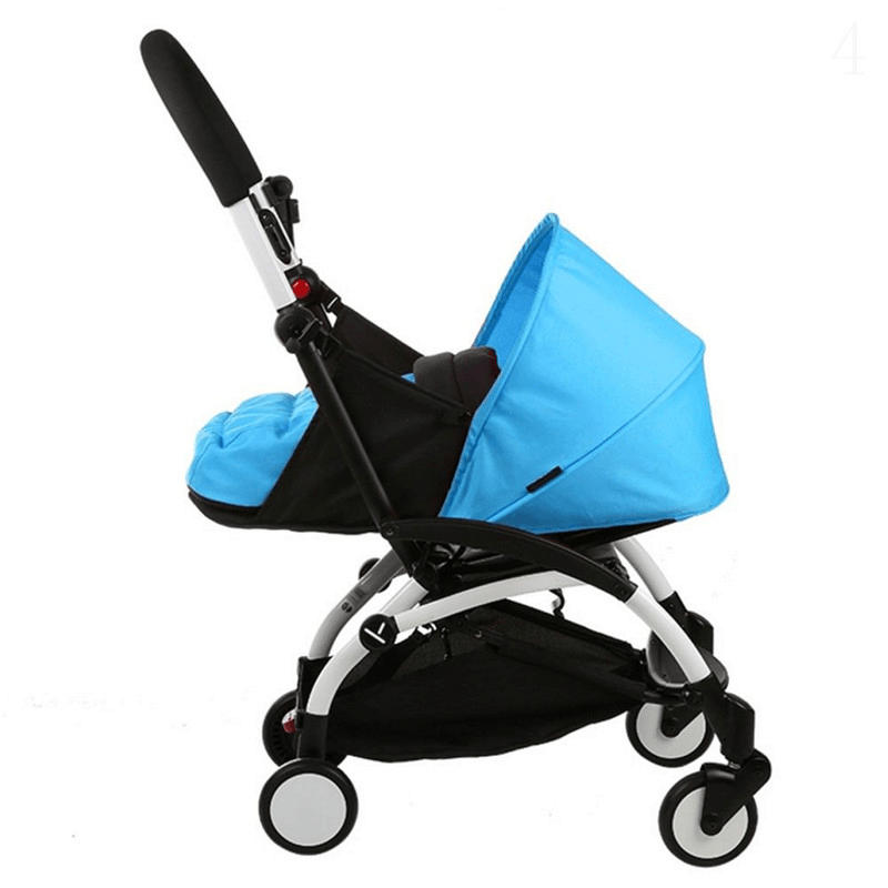 Folding Baby Stroller Sleeping Basket Infant Carriage Pushchair Sleep Pad Travel Car Stroller - MRSLM