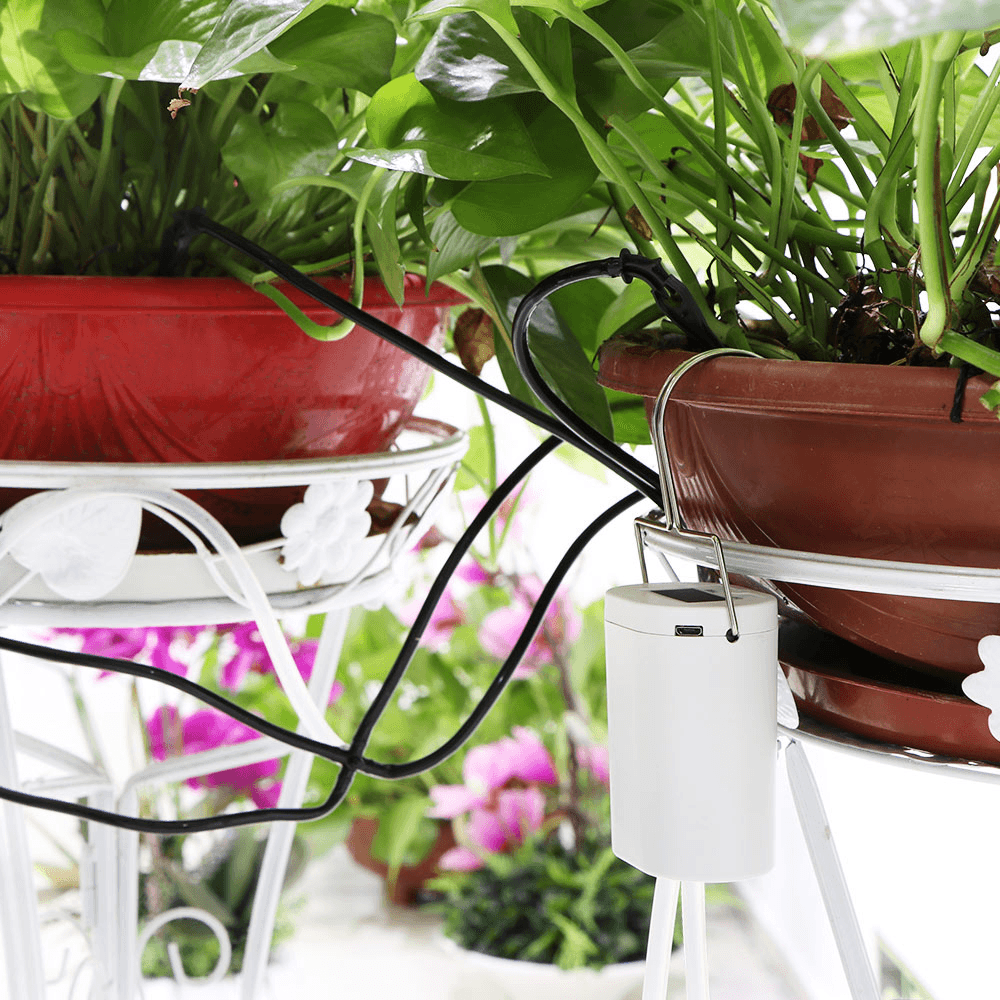 Garden Intelligent Automatic Watering Controller Indoor Plants Drip Irrigation Device Indoor Water Pump - MRSLM