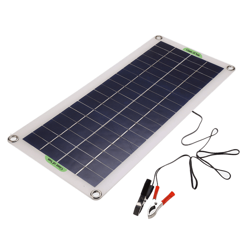 220V Solar Power System 30W Solar Panel 1000W Inverter 100A Controller Kit Solar Panel Battery Charger - MRSLM