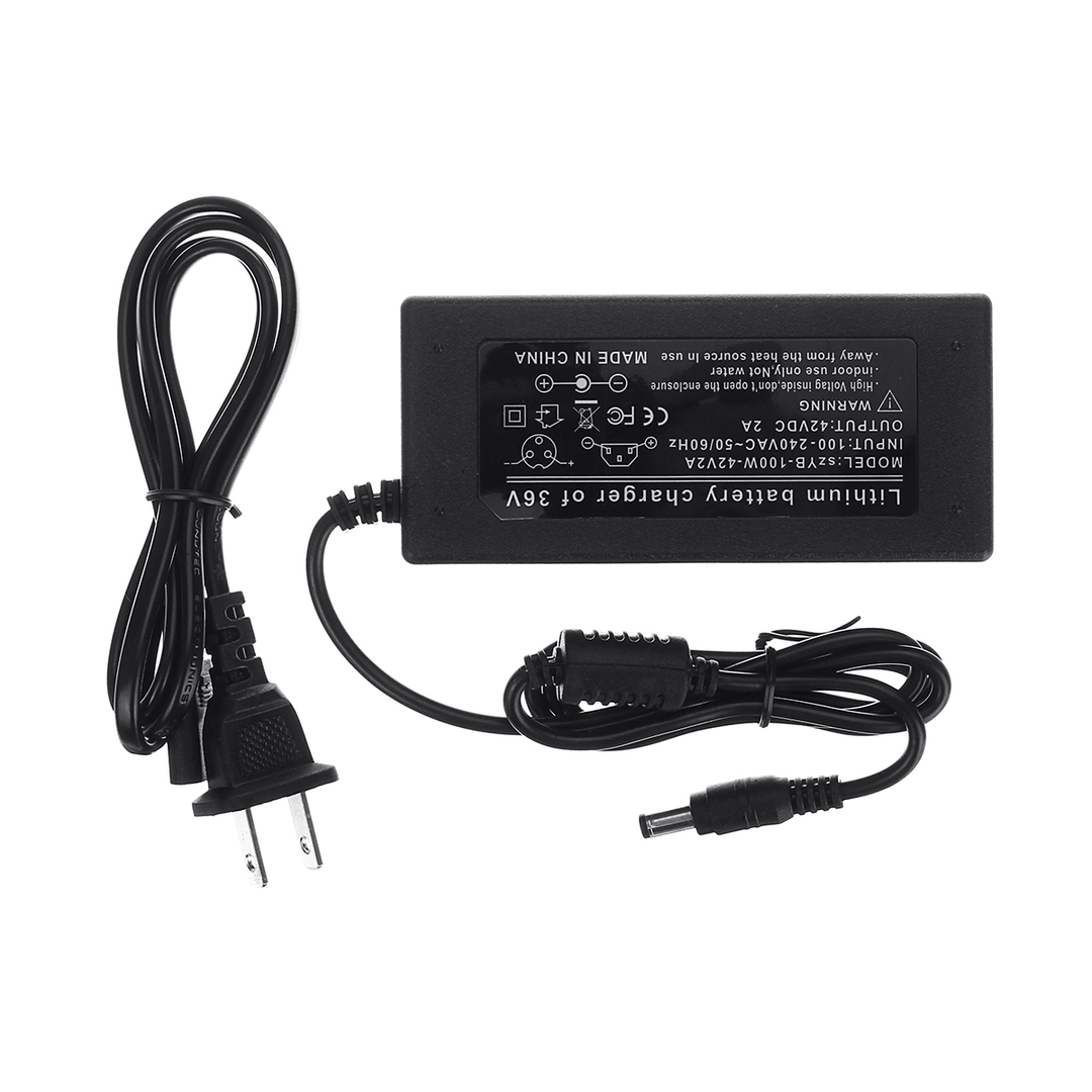 42V 2A Adapter Charger for Two Wheel Smart Self Balance Schooter 36V Li-Ion Lithium Battery - MRSLM