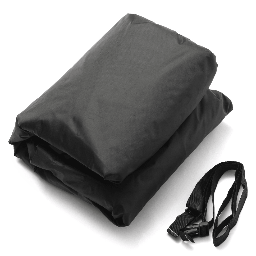 4 Seater Passenger Golf Car Cart Cover Storage Zippered Rear Air Vents Elastic Hem Cover - MRSLM