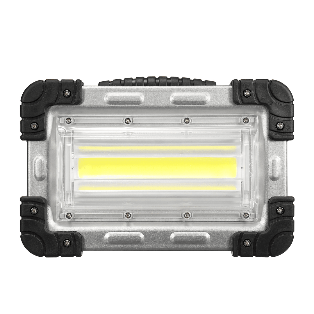 30W COB Rechargeable Handle Tents Lamp Outdoor Camping Hiking Portable Flood Light - MRSLM