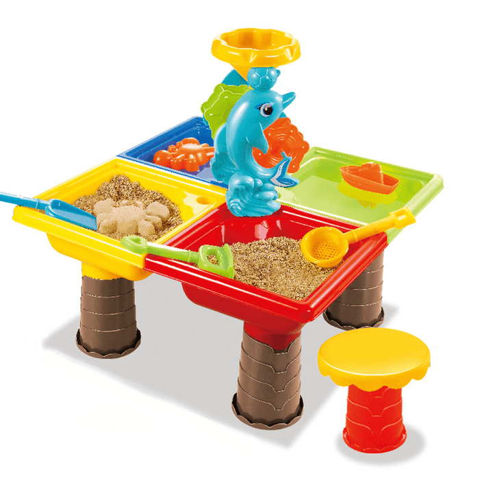 Children Play Sand Table Set Digging Sand Play Water Summer Outdoor Beach Beach Play Sand Toys Children'S Gifts - MRSLM