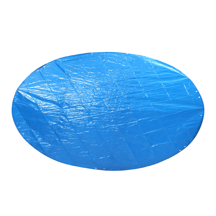 15Ft Inflatable Swimming Pool Protective Cover Dustproof Protection Mat for Outdoor Backyard Garden - MRSLM