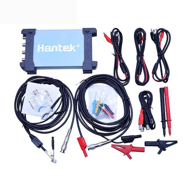 Hantek 6254BE Digital Oscilloscope 250Mhz Bandwidth Automotive Oscilloscopes Car-Detector 4 Channels 1Gsa/S USB PC Osciloscopio - MRSLM