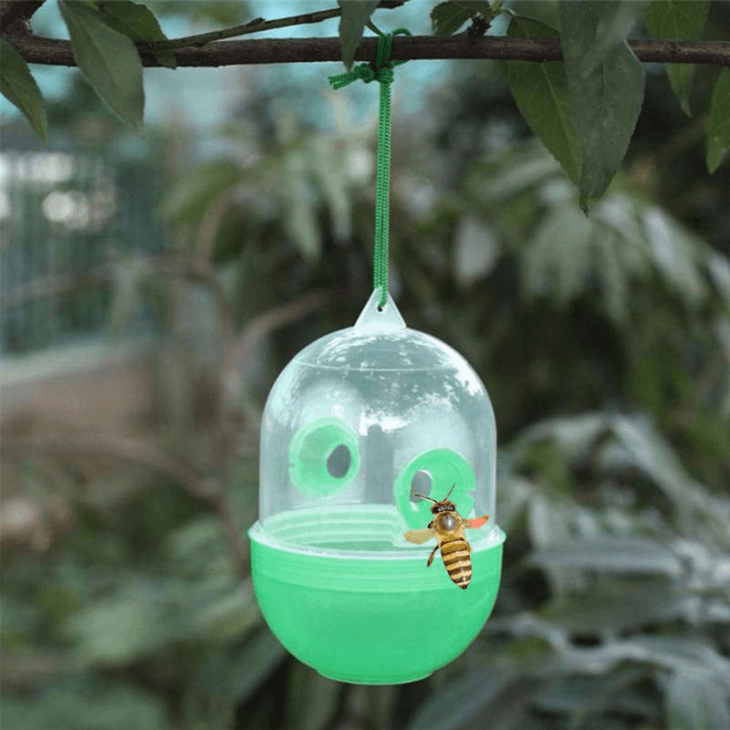 Hanging Bee Insects Trapper Pest Repeller Killer Flies Hornet Trap Catcher - MRSLM