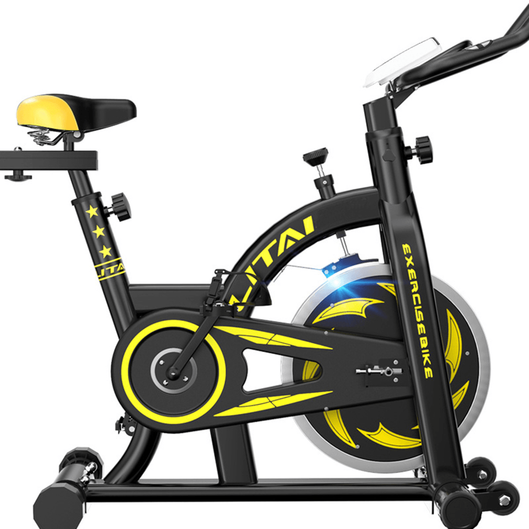 Ultra-Quiet LCD Display Home Exercise Bike Indoor Sports Fitness Equipment Cycling Bikes 8KG Steel Flywheel Bicycle - MRSLM