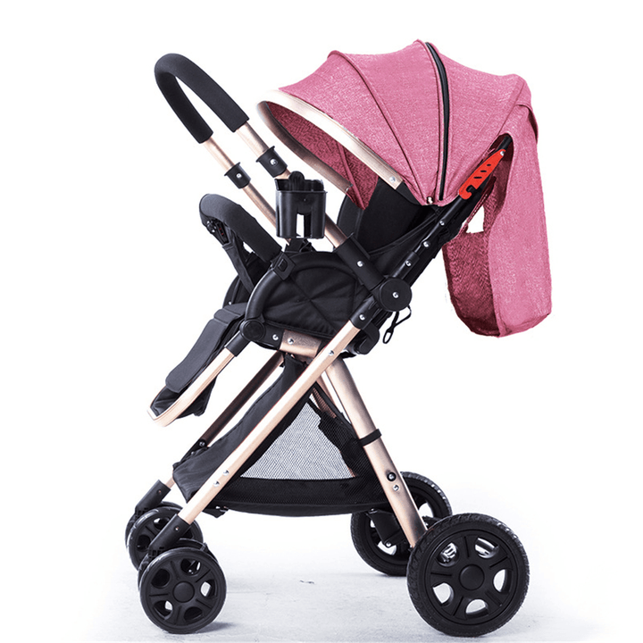 Folding Lightweight Baby Stroller Cart Sit Lie Two-Way Kids Stroller Car Travel Pushchair - MRSLM