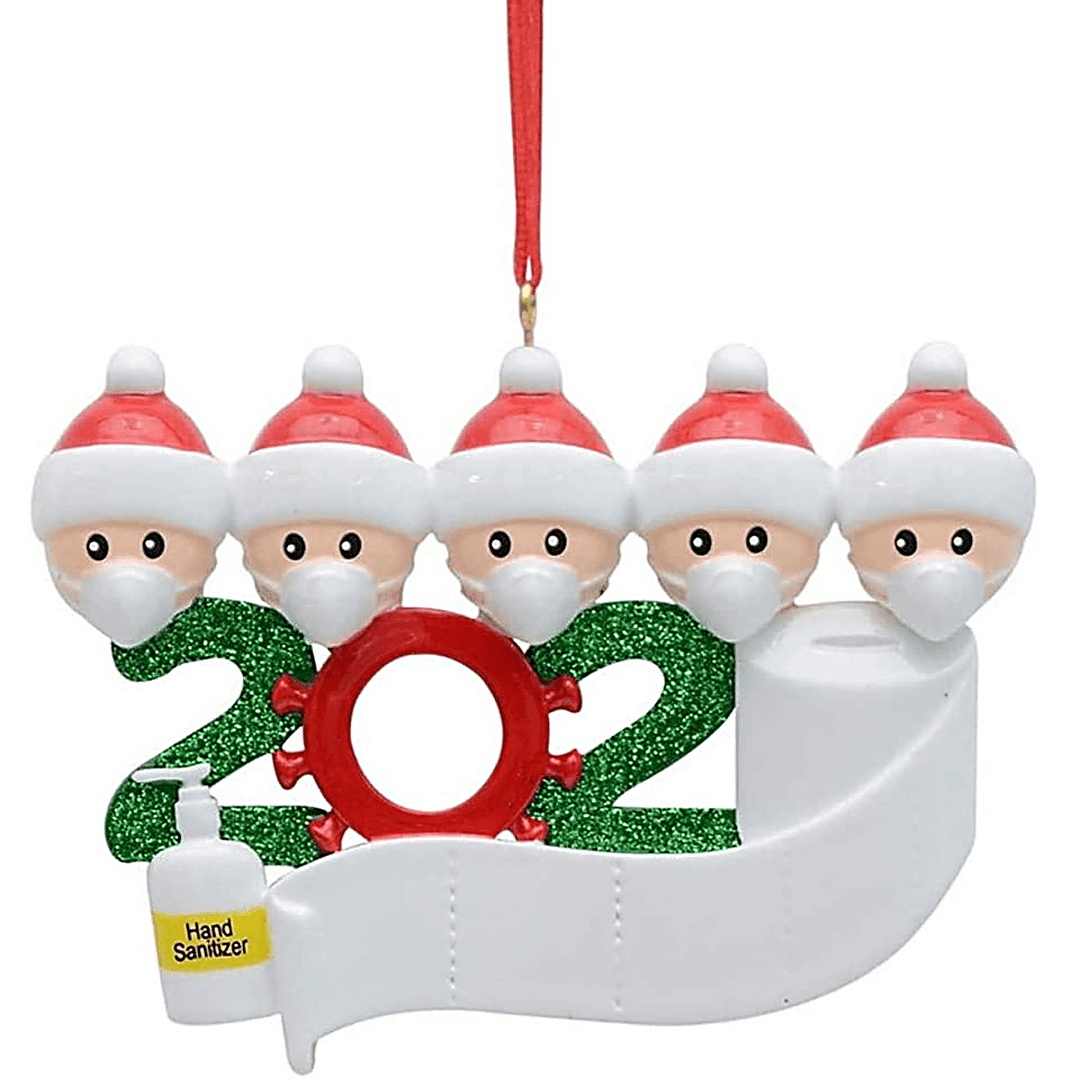 2020 Merry Christmas Tree Hanging Ornaments Family DIY Personalized Decor Gifts - MRSLM