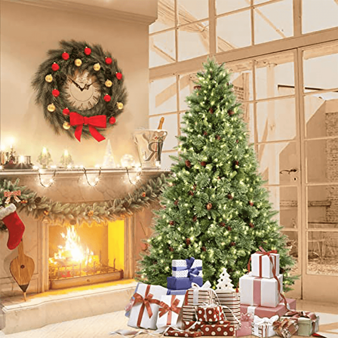 2020 Christmas Decorations Large Artificial Christmas Trees Xmas Tree for Home Living Room Village New Year Decor - MRSLM