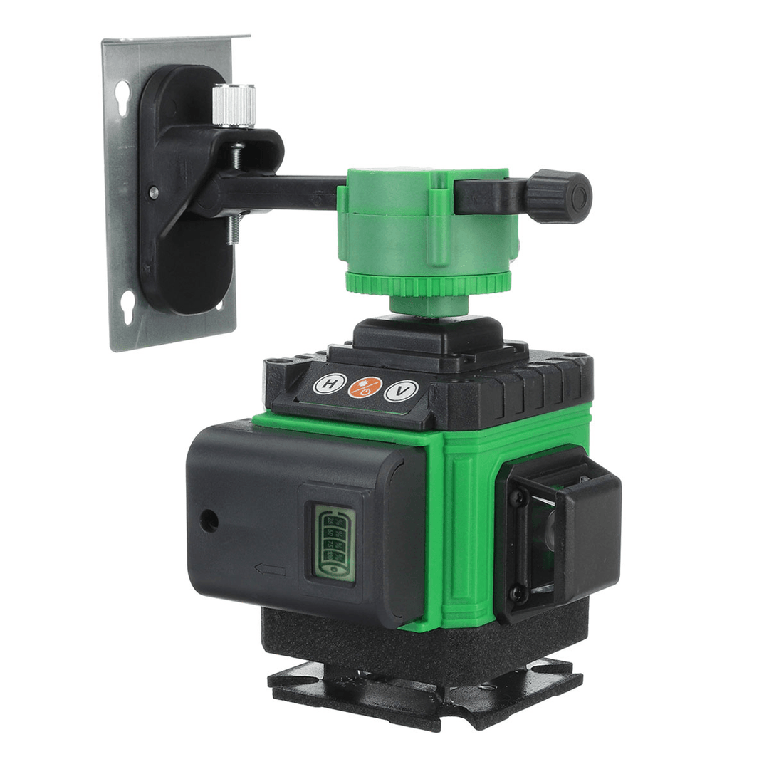 16/12/8 Line 4D 360° Horizontal Vertical Cross Green Light Laser Level Self-Leveling Measure Super Powerful Laser Beam - MRSLM