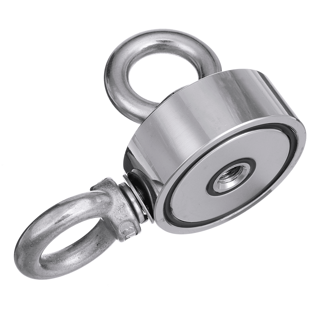 48/60/67/75Mm Neodymium Recovery Magnet with 10M Rope Fishing Magnet Salvage Tool - MRSLM