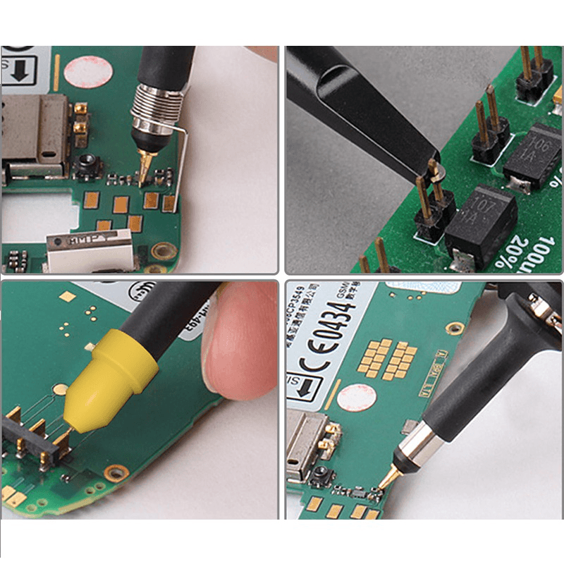 2Pcs P2100 100Mhz X1/X10 Oscilloscope Probe for Tektronix HP BNC Test Lead Kit - MRSLM