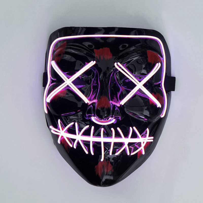 Halloween Horror Cold Light Mask - MRSLM