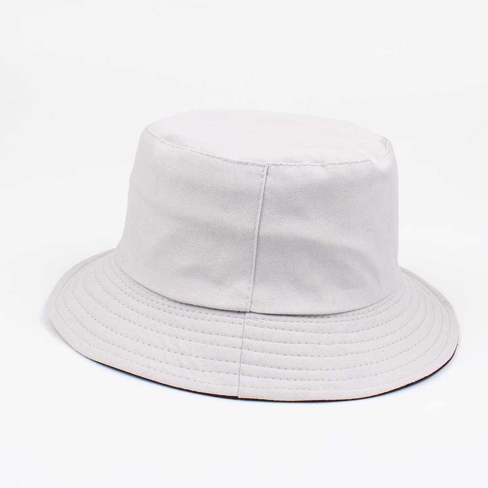 Women Solid Color Foldable Casual Fisherman Hat - MRSLM