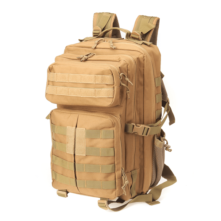 45L 900D Waterproof Tactical Backpack Oxford Cloth Molle Military Outdoor Bag Traveling Camping Hiking Climbing Bag - MRSLM