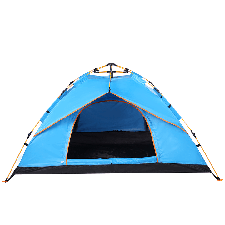 3-4 People Fully Automatic Camping Tent Water Resistant Folding Outdoors Hiking Travel - MRSLM