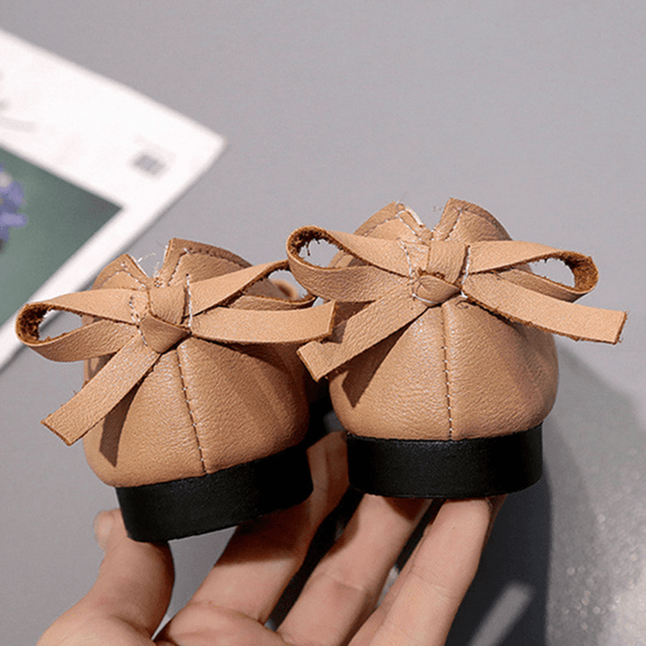 Women Shoes Bowknot Soft Casual Flats - MRSLM