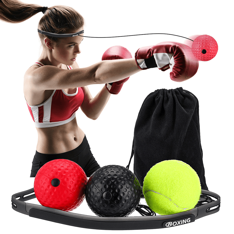 Boxing Training Ball Reflex Speed Training Exercise Sport Fitness Equipment - MRSLM