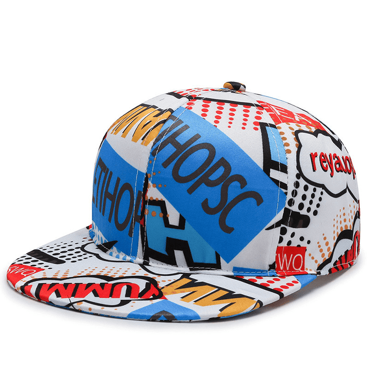 Hat Men and Women Trend Print Element Baseball Cap - MRSLM