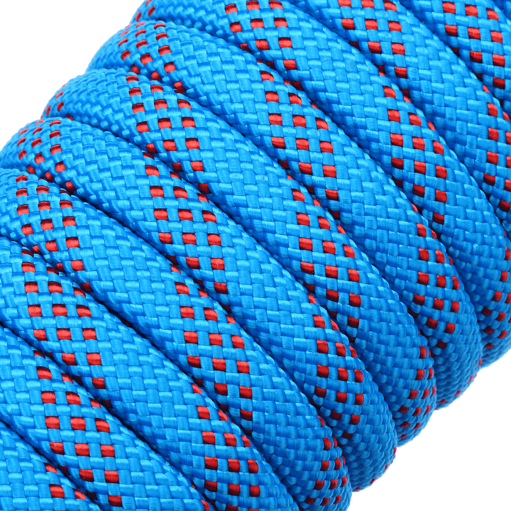 10Mm 10/20M Professional Rock Climbing Cord Outdoor Hiking Rope High Strength Safety Sling Cord Rappelling Rope Equipment Tool - MRSLM