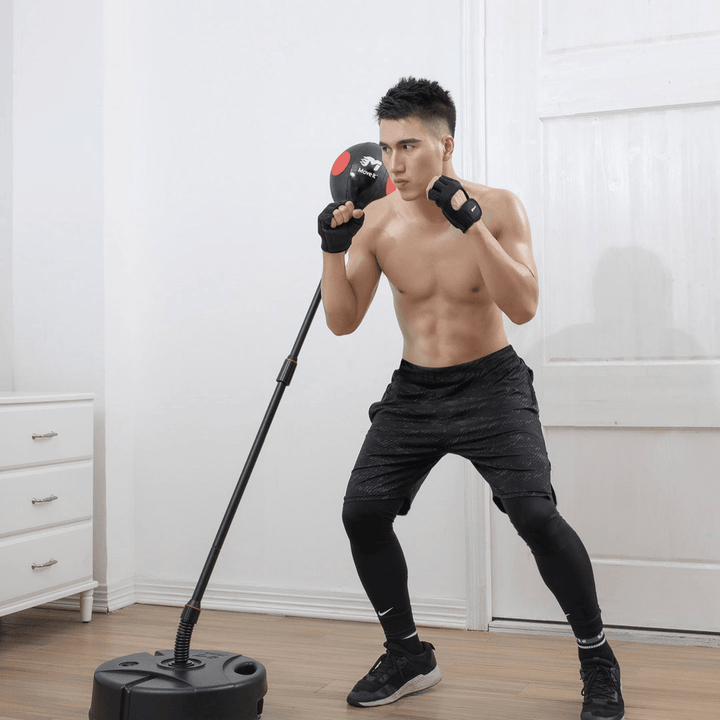 Move It Boxing Target Smart Punch Bag Speed Rebound Boxing Ball with APP Data Monitor Sensor-Adjustable Height Professional Heavy Stand for Releasing Stress Training - MRSLM