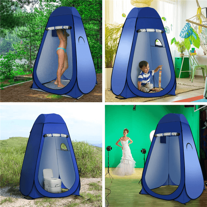 Automatic Shower Tent 1 Person Toilet Dressing Room Beach Camping Tent Sunshade Canopy Outdoor Travel - MRSLM