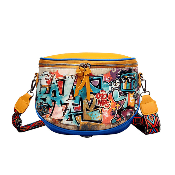 Women Fashion Multi-Carry Bag Hip-Hop Crossbody Bag - MRSLM