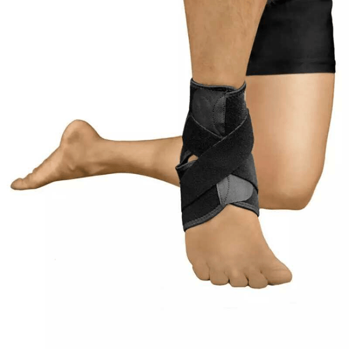 Four-Sided Elastic Winding Sports Fitness Ankle Support - MRSLM