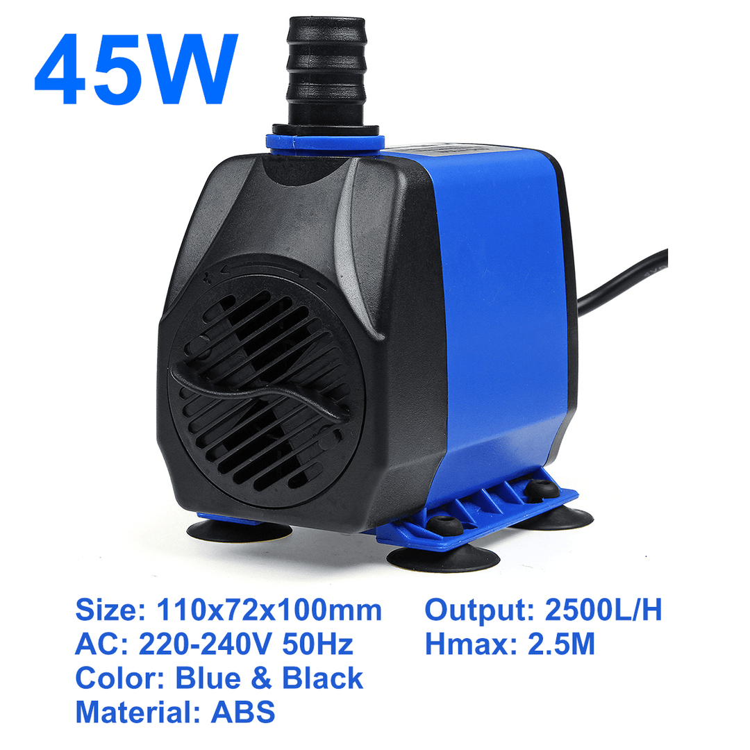 Submersible Water Pump Circulatiion Pump for Pond Aquarium Fish Tank Fountain Water Pump Hydroponics - MRSLM