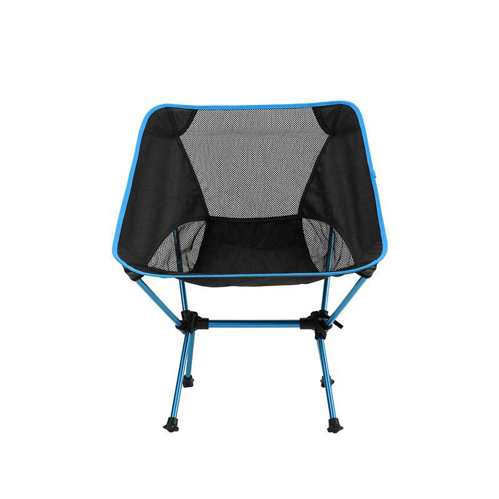 Folding Chair Portable Aluminum Moon Chair Leisure Folding Chair Outdoor Beach Outdoor Fishing Camping Barbecue Picnic Beach Load 150Kg - MRSLM