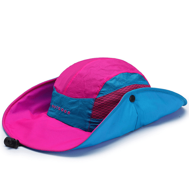 Mens Foldable Breathable Bucket Hat - MRSLM