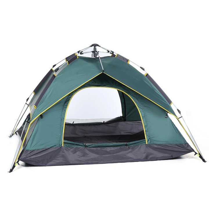 3-4 Person Camping Tent Instant Automatic Double Layer Waterproof Sunshade Canopy Outdoor Travel Beach - MRSLM