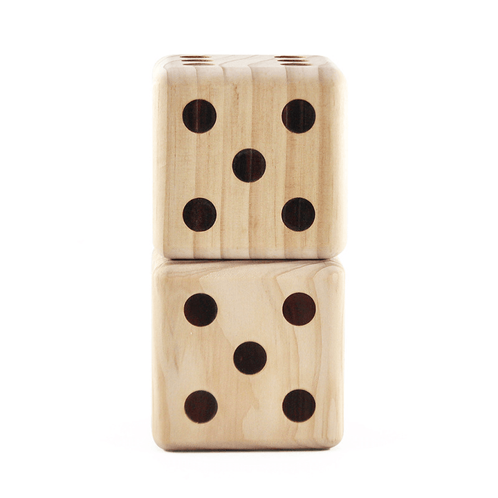 9Cm Big Dice, Hot Stamping Points, Color Garden Fun, Large Dice Dice, Wooden Dice - MRSLM