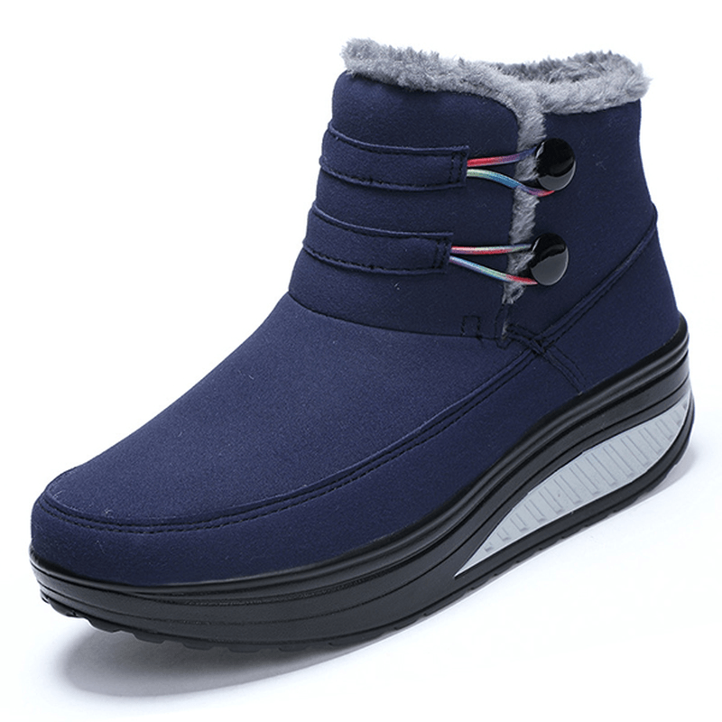 Women Winter Slip on Keep Warm Boots - MRSLM