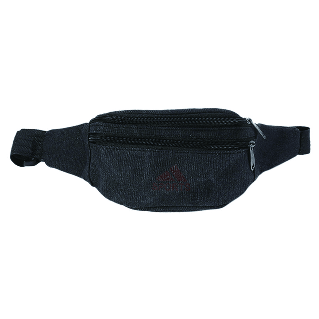 Men Canvas Waist Bag Outdoor Camping Hiking Traveling Sports Bag Storage Bag - MRSLM