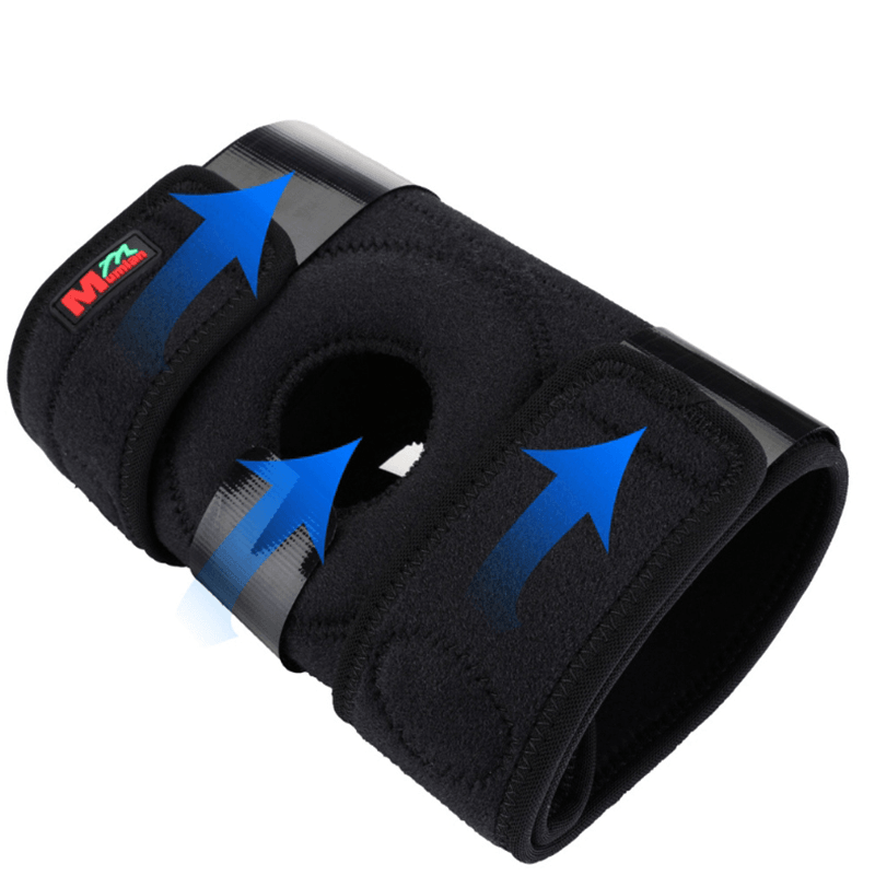 1PC Mumian B01 Adjustable Knee Pad Non-Slip Spring Knee Support Running Fitness Knee Belt - MRSLM